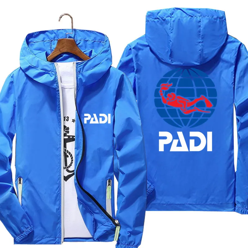 Mens Women Scuba Driver Padi Windbreaker Pilot Thin Reflective Sunscreen Ultra Light Jacket Coat Bomber Flight Male Oversize 7XL