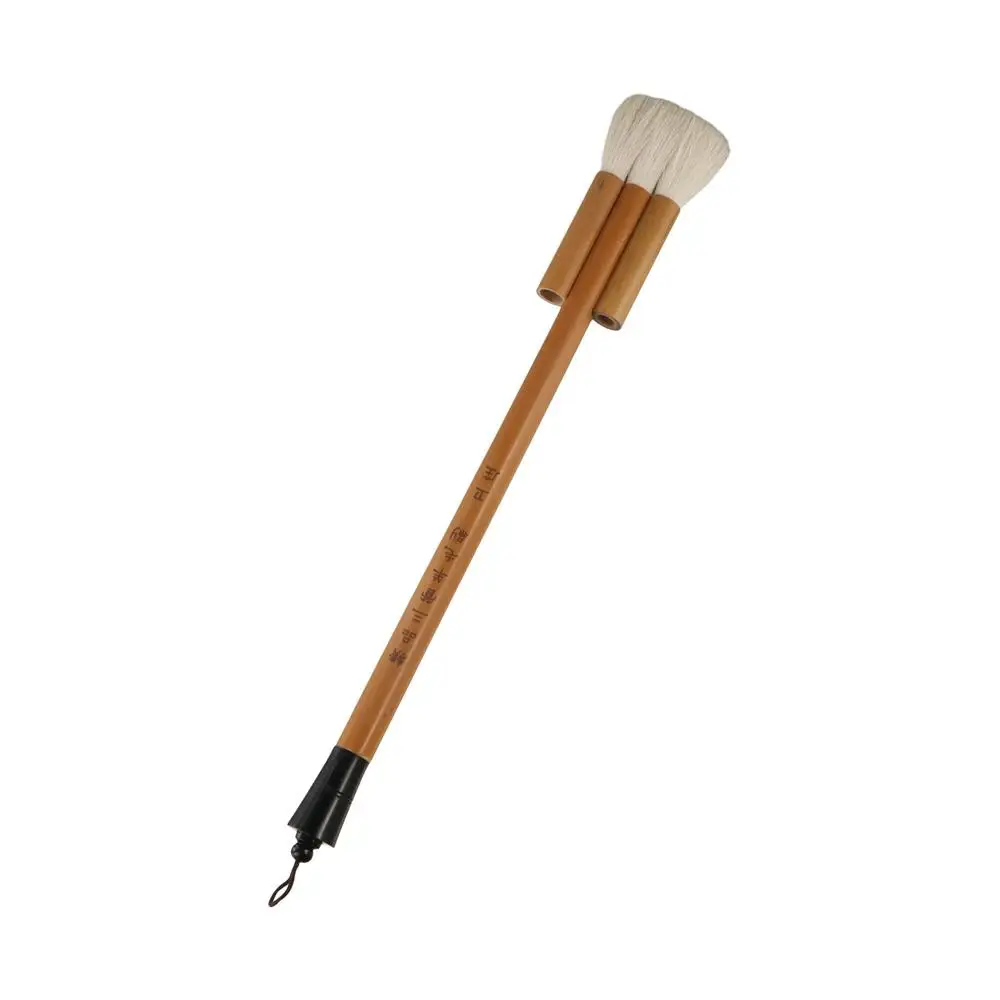 

Good Pigment Adsorption Watercolor Paint Brush Wooden Pen Holder Flexible Brushstrokes Texture Brush Uniform Coloring