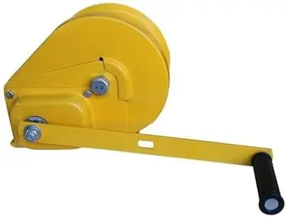

KIRANDY 1200 lb Hand Winch 10m for AC Repair – Durable Aerial Crane Lift & Disassembly Tool (Single Winch)