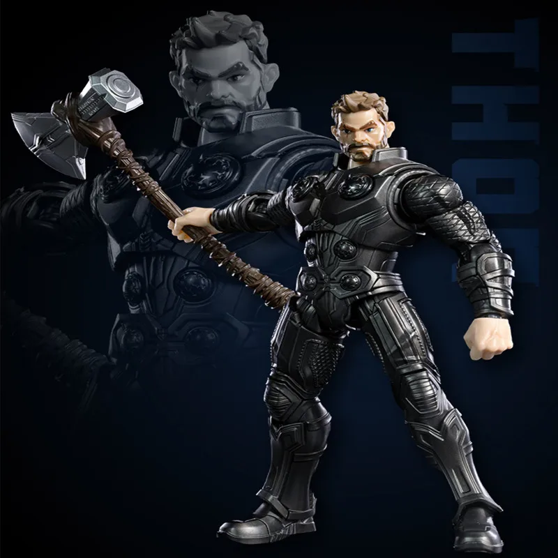 Original BLOKEES Die Avengers Thor Iron Man Mk85 Captain America Tony Stark Anime Abbildung Modell Bausteine Spielzeug Kinder Geschenke – Detail 9