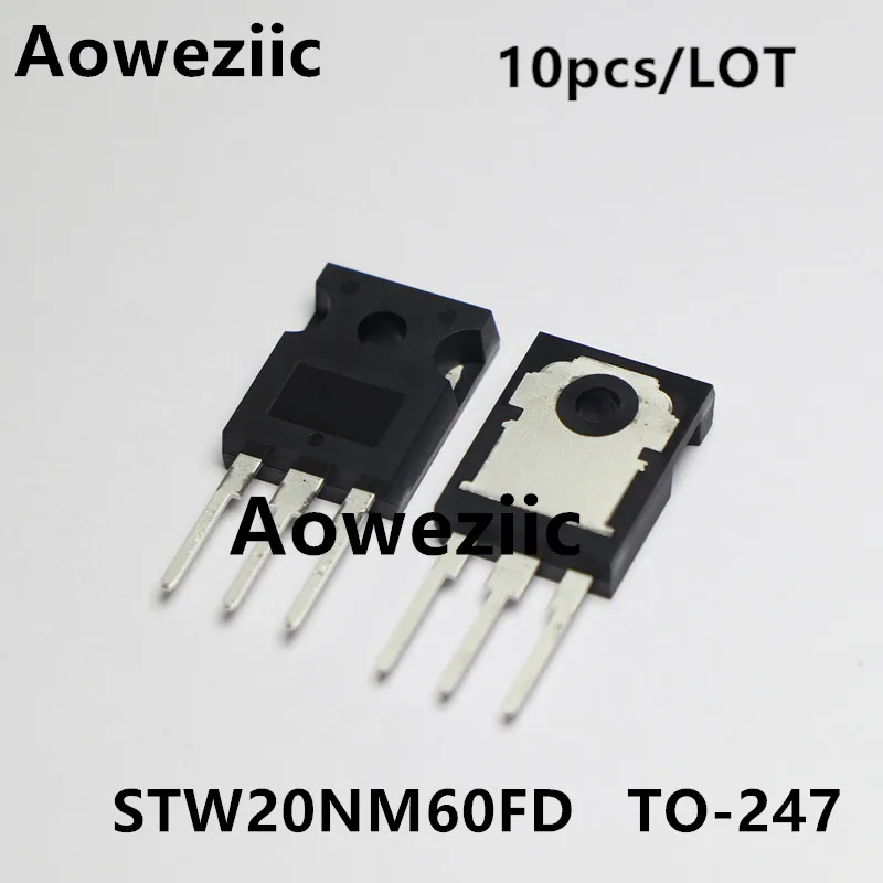 

Aoweziic 2019+ 100% New Imported Original STW20NM60FD W20NM60FD TO-247 MOS FET 20A 600V