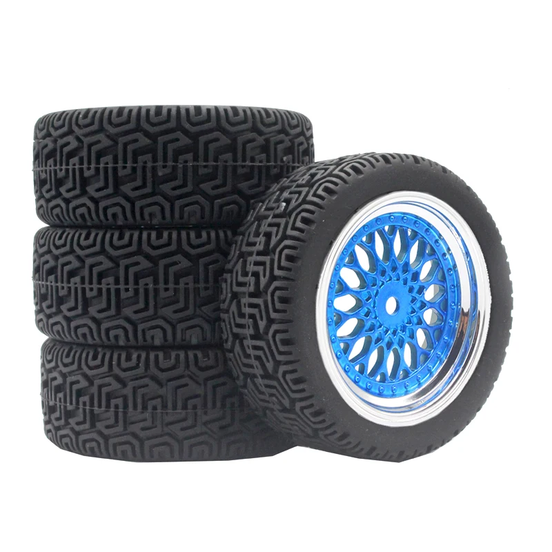 4 Pcs Pneus de Voiture RC Rally 1/10 pour TT01 Xv02, Jantes en Plastique 70mm, Jante de Roue RC Labyrinthe, Pneus de Course RC Rally 1/10 4 Pcs Pneus de Voiture RC Rally 1/10 pour TT01 Xv02, Jantes en Plastique 70mm, Jante de Roue RC Labyrinthe, Pneus de Course RC Rally 1/10