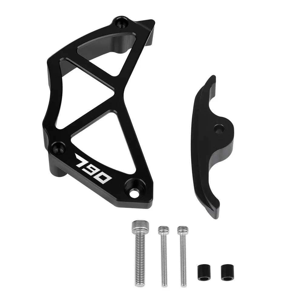 سلسلة غطاء حماية الجبهة ضرس الحرس دراجة نارية ل 790 890 DUKE 790 890 ADV Adventure S R 2019 2020 2021 2022 2023 2024 2025