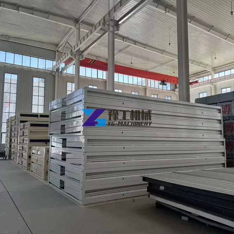 Double Wing Folding Expansão Box Room, Casa Integrada, Sala Móvel