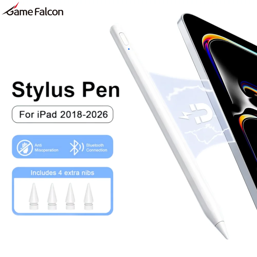 For Apple Pencil For iPad Air 11 M4 M3 M2 A16 11th 2026 Pro 12.9 13 M5 Stylus Pen Air 5 10th Generation 10.9 9th Mini 6 7 Pens
