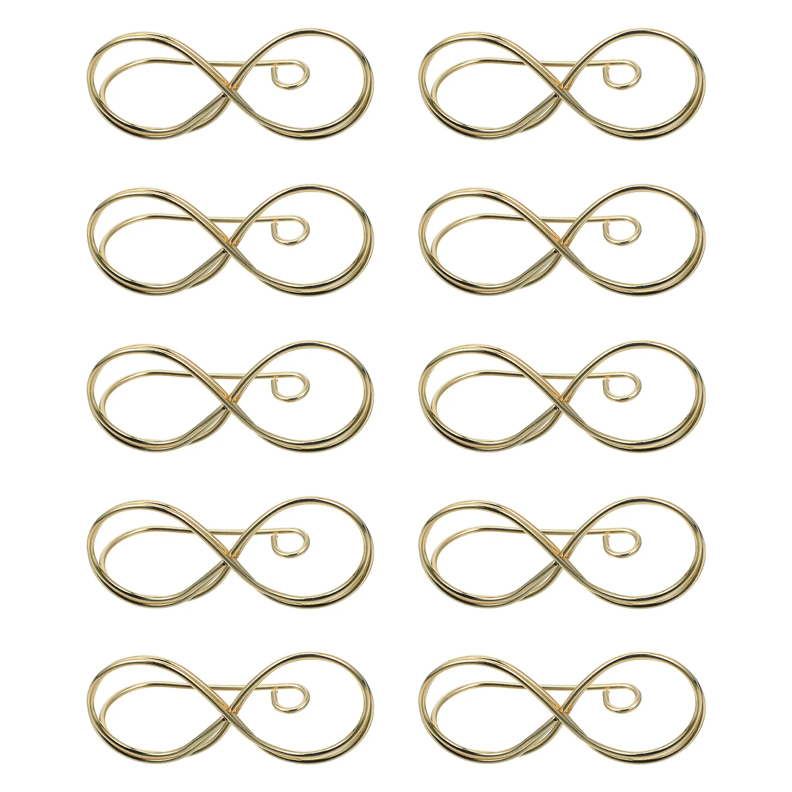 

10Pcs Table Number Holders Creative Shaped Paper Clips Photo Display Clamps Memo Clips for Wedding Decoration