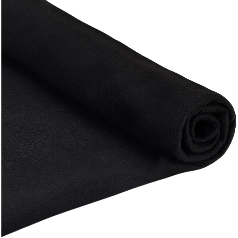 

Ткань для вышивания иглой, фетр для рукоделия, черный, 960 мм, 2 ярда/шт.