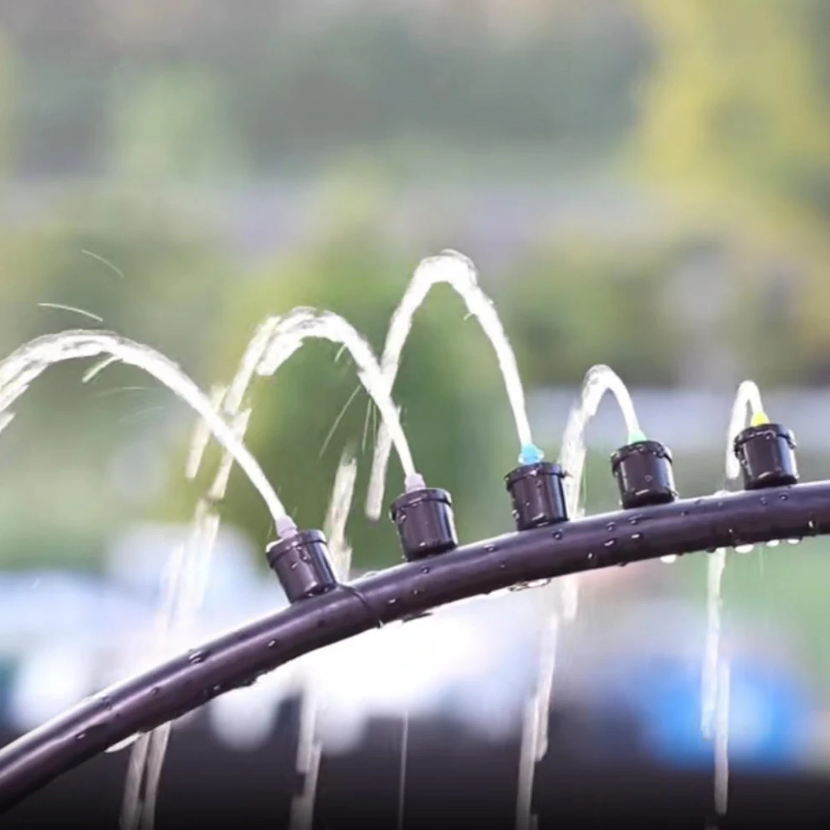 50 قطعة بواعث تعويض الضغط 20L 30L 40L 4/7 مللي متر خرطوم بواعث صغيرة مضمنة التنظيف الذاتي بالتنقيط الري منظمات المياه #2