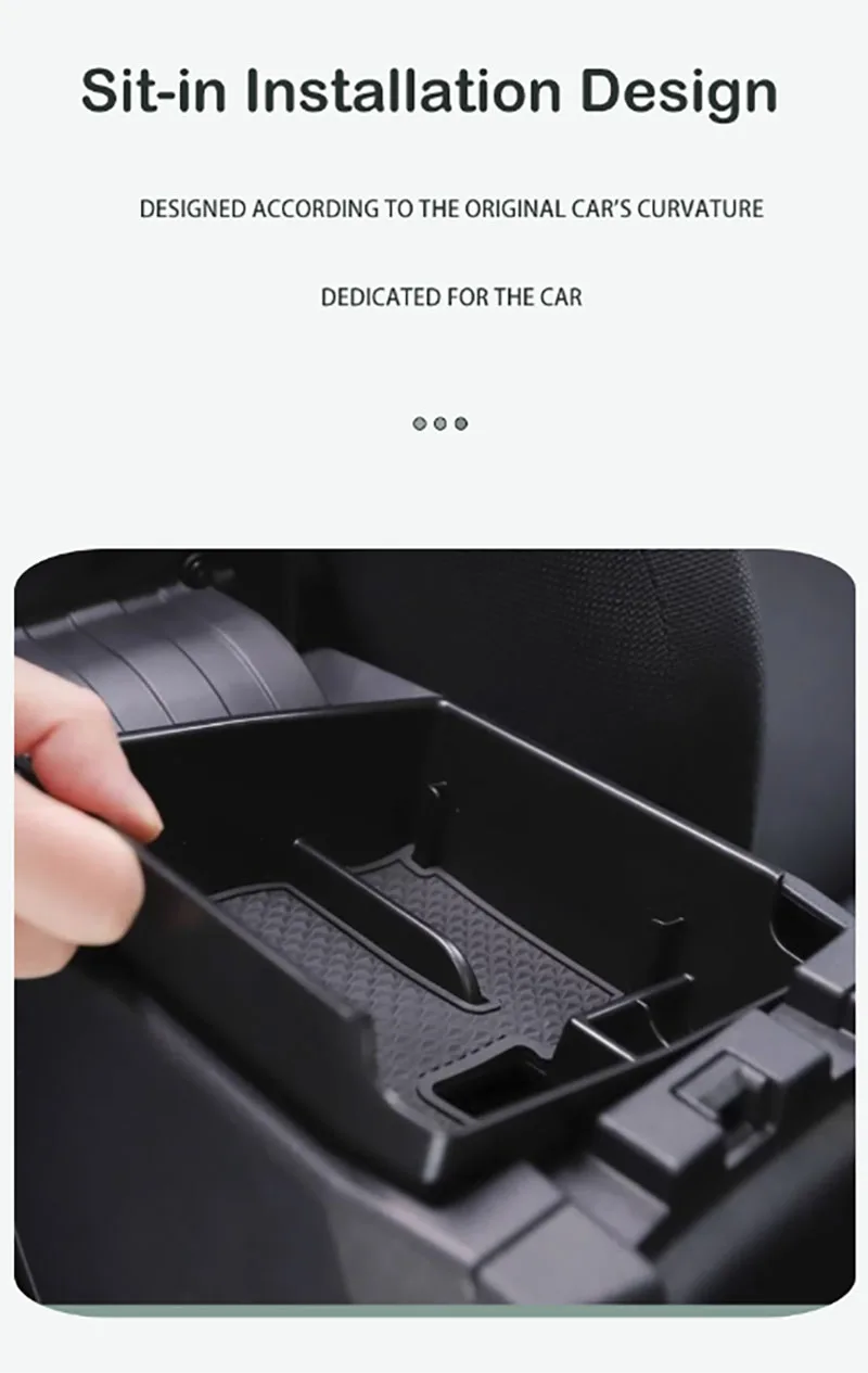 Car Storage Box For Toyota Corolla Cross XG10 2020~2026 Anti-dirty Armrest Center Console Screen Storage Boxes Auto  Accessories image 3