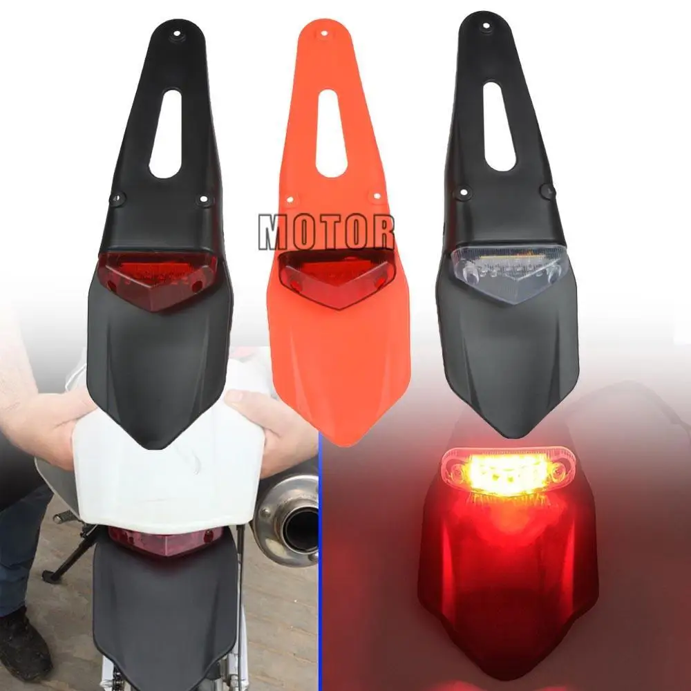 

Tail Light Mudguards LED Tail Lamp For Honda CR CRF CRM SL 125 150 230 250 450 480 500 50 80 85 1000 X R L F M RX AR RWE RALLY