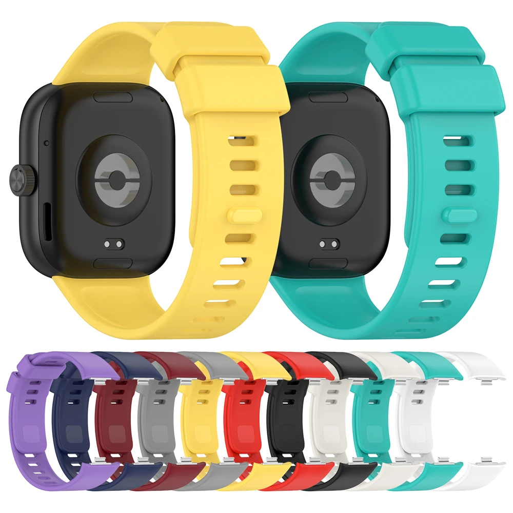 【セール中】Redmi Watch 4/5用シリコンバンド Xiaomi Redmi Watch 5用ストラップ ブレスレットバンド ソフトスポーツウォッチバンド Redmi 4/5用バンド