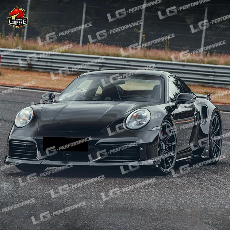 Neues Design Kohlefaser-Bodykit für Porshce 911 992 Turbo s Upgrade auf B-Style Body Kit mit Front lippe Heck diffusor