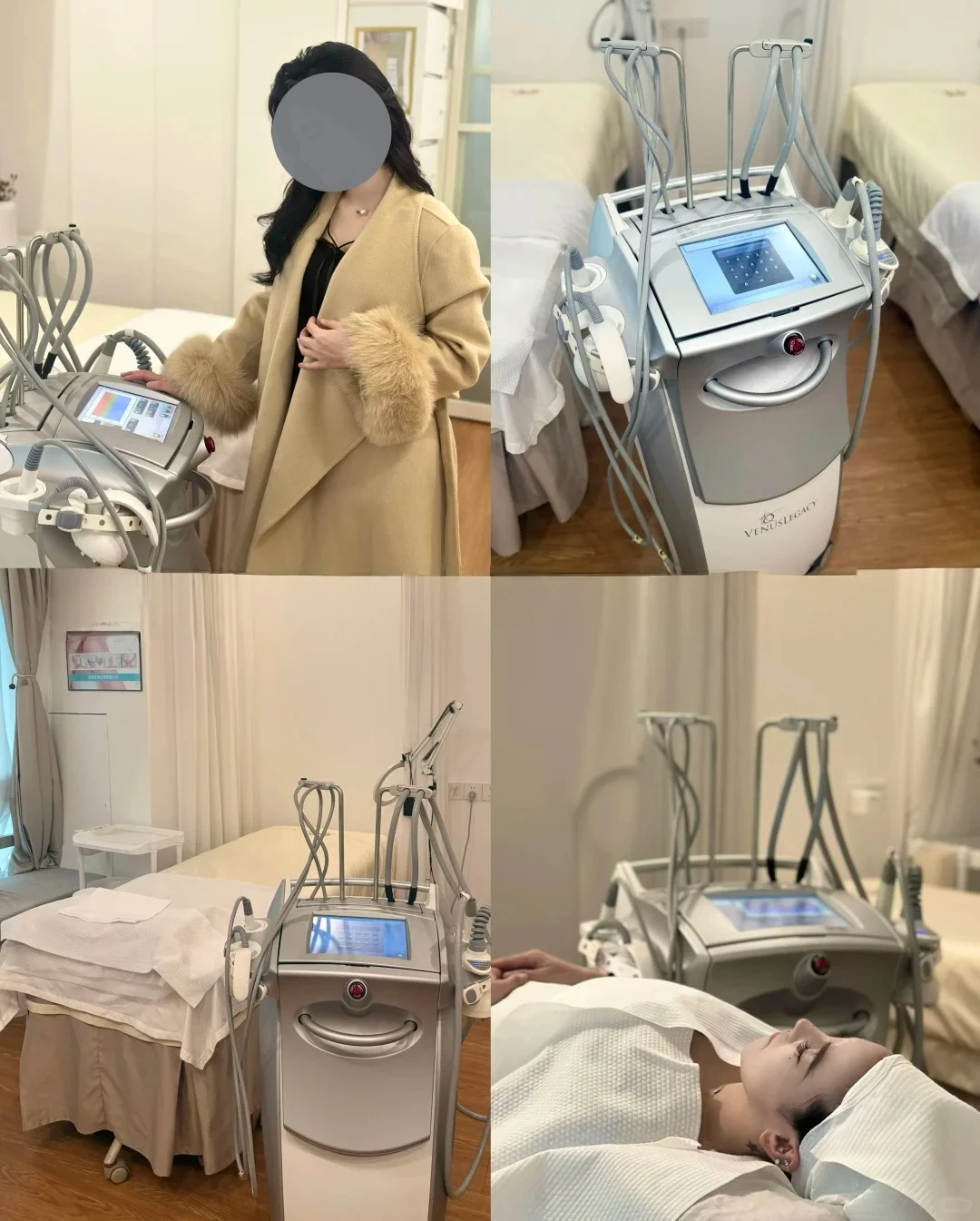 

Venus Legacy Body Cellulite Treament Radio Frequency Original Cavitation Slimming Vacuum Roller Facial Firming Fat Burning