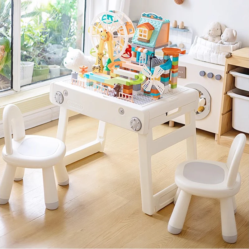 Kinder Kruk Hoge Stoel Baby Eten Meubels Klein Kind Tafel Ontwerp Fauteuil Plastic Stoelen Ontwerper Groeiende Studie Houten