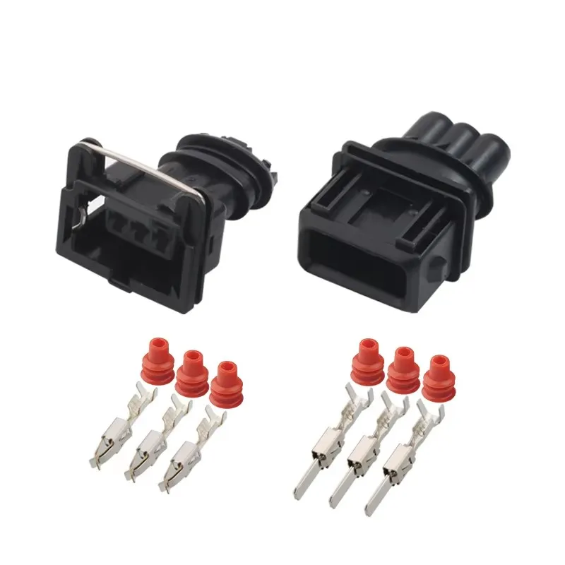 

3 Pin Tyco Amp Car Power Timer Wire Female Male Connector Restrictor Sensor Plug 282191-1 282729-1 1-962581-1 For car