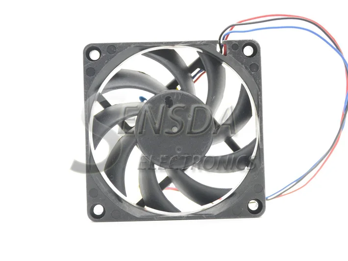 For AVC DE07015B12U DC 12V 0.7A  Server Square Cooling Fan 70x70x15mm 4-wire