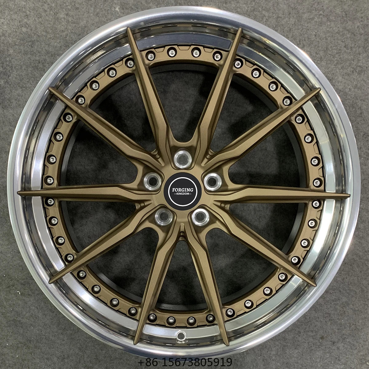 

Genuine 2-Piece Forged Aluminum Alloy Wheels Hubs Custom 17-26 Inch Multi-Spec Alloy Rims with 35mm 40mm 20mm ET 98mm 100mm PCD