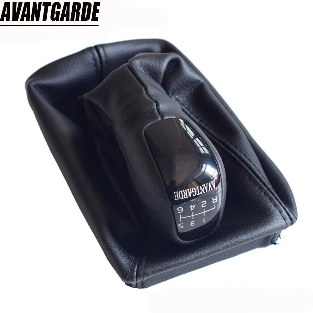 메르세데스 벤츠 E 클래스 W211 S211 2002-2009 수동 기어 시프트 노브 시프터, 각반 부트 펜 핸들 커버, 클래식 엘레강스 아반트