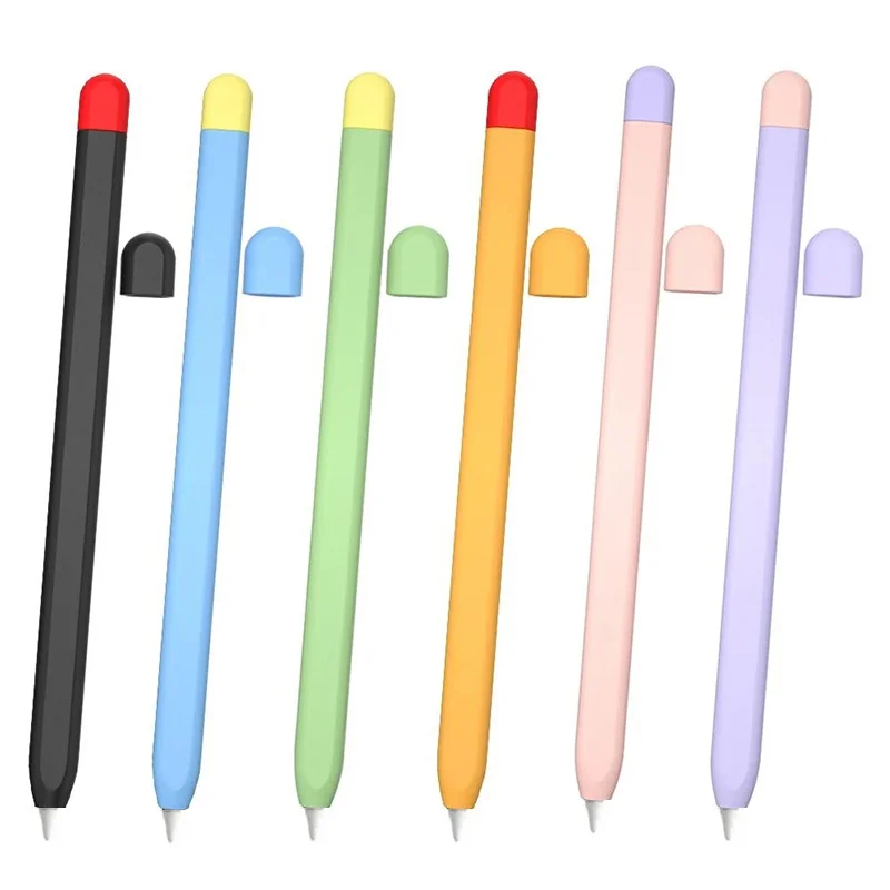 

Защитный чехол для Apple Pencil 1-го и 2-го поколения, силиконовый чехол для стилуса, ударопрочный защитный чехол, аксессуары