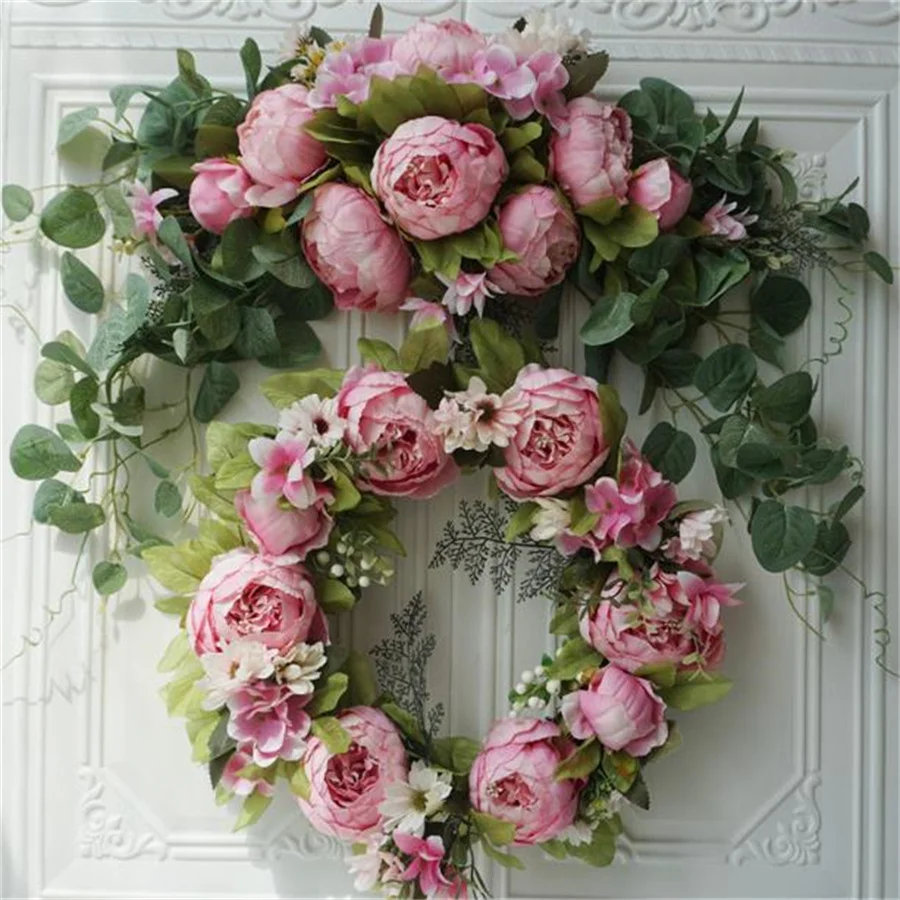 

Artificial Rose Vine Garland Decorations Hanging Rose Garlands Wedding Outdoor Indoor Arch Party Wall Artificial Flowers Decor