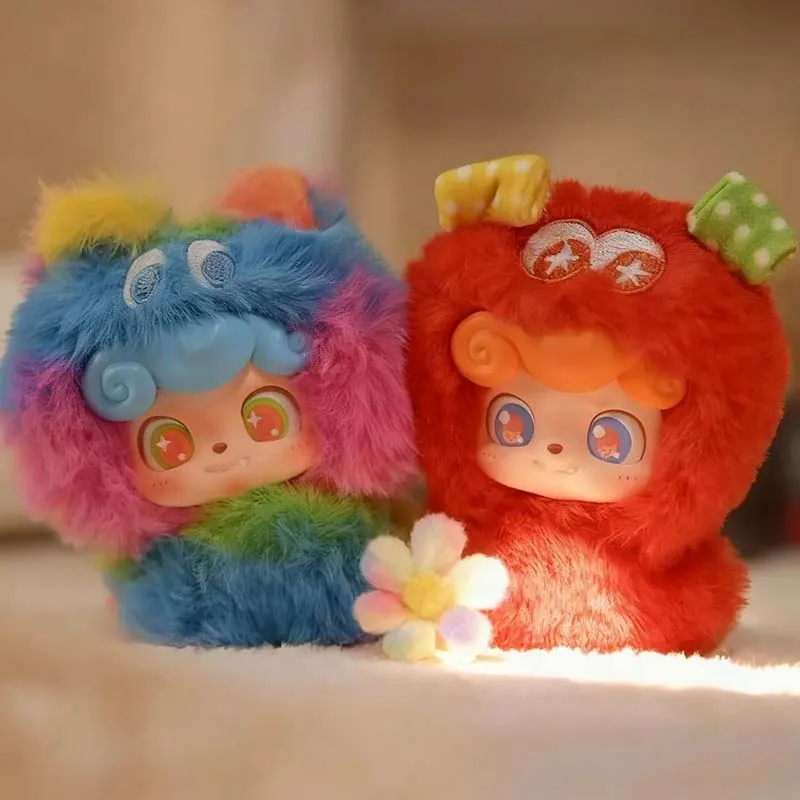 Genuine Q.Kid Blind Box Wave Club Series Cartoon Cute Mini Vinyl Doll Backpack Keychain Bag Decor Surprise Toy Collection Gift