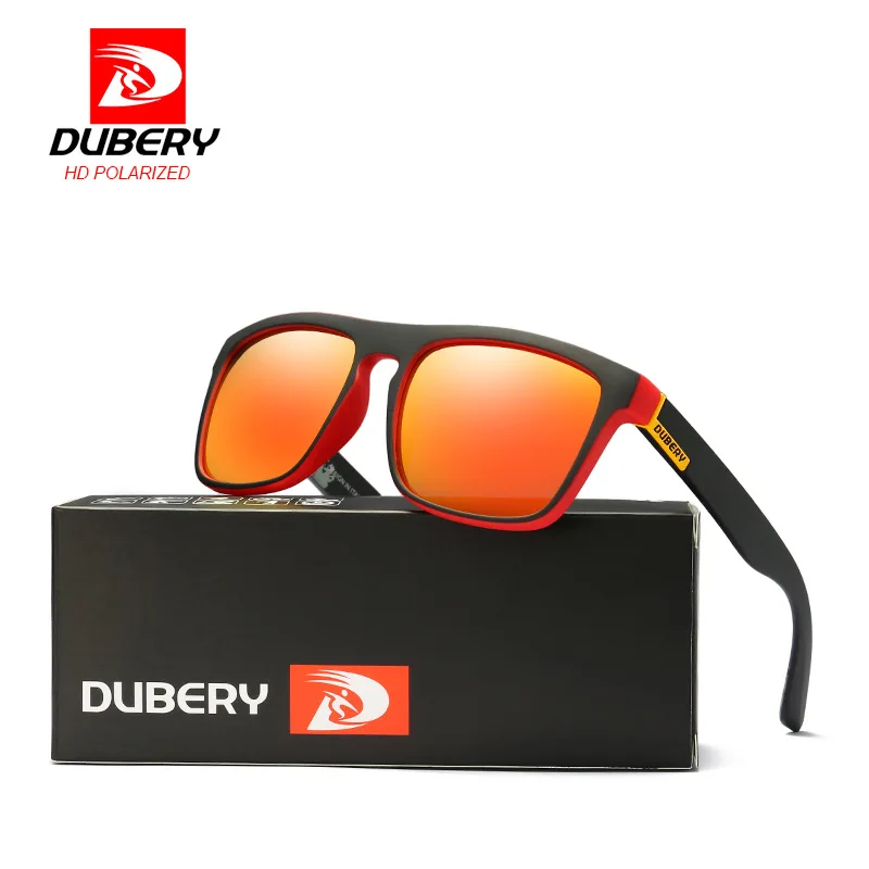 Unisex Square Mirror Polarized Sunglasses UV400 Fashion Eyewear for Driving Hiking Casual Outdoor Sports