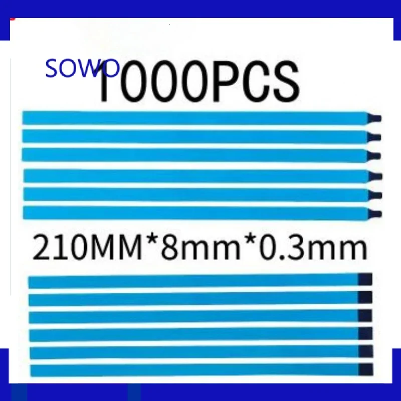 1000pcs New Version Pull Tabs Stretch Release Adhesive Strips for LCD Screen with Handle without Tabs