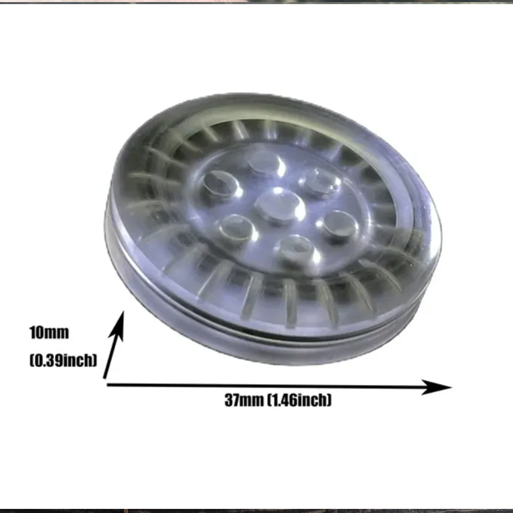 Fidget spinner coloré en matériau PEI, jouet sensoriel pour adultes EDC (transport quotidien), jouet anti-stress pour enfants autistes,