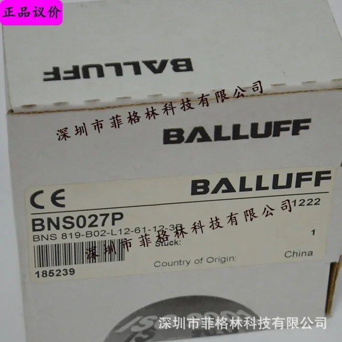 2026 [Physical Photo] BNS 819 - B02 - L12 - 61-12-3 B Balluff Travel Switch