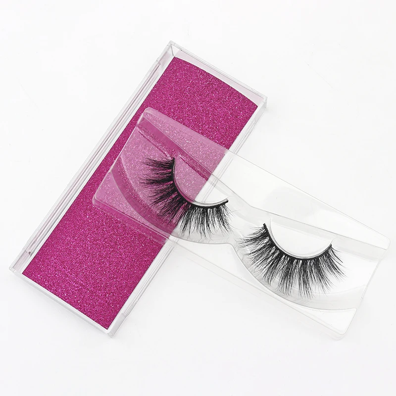 7 styles Good Quality 3D 5D 100% real Mink Natural Thick Fake Eyelashes handmade Lashes Makeup Extension