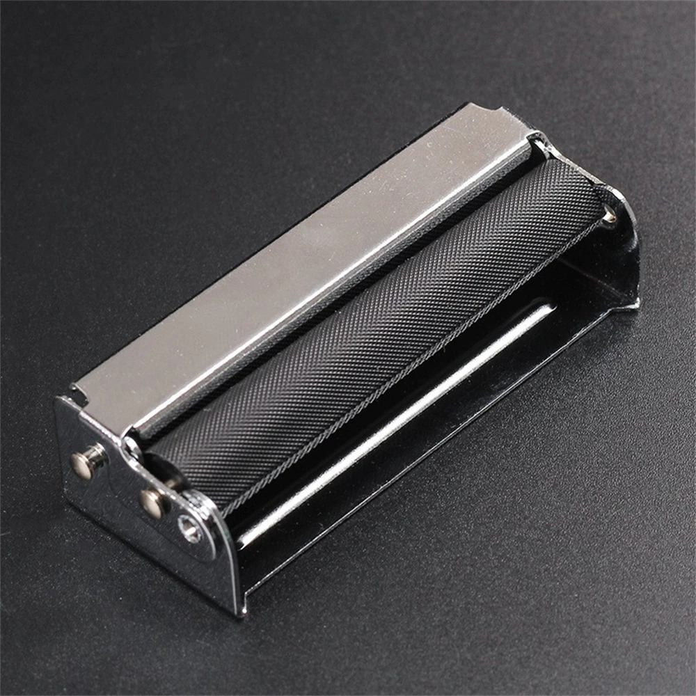 1pcs 70mm Portable Smoking Accessories Manual Cigarette Maker Tobacco Home Use Minor Rolling Making Machine Metal