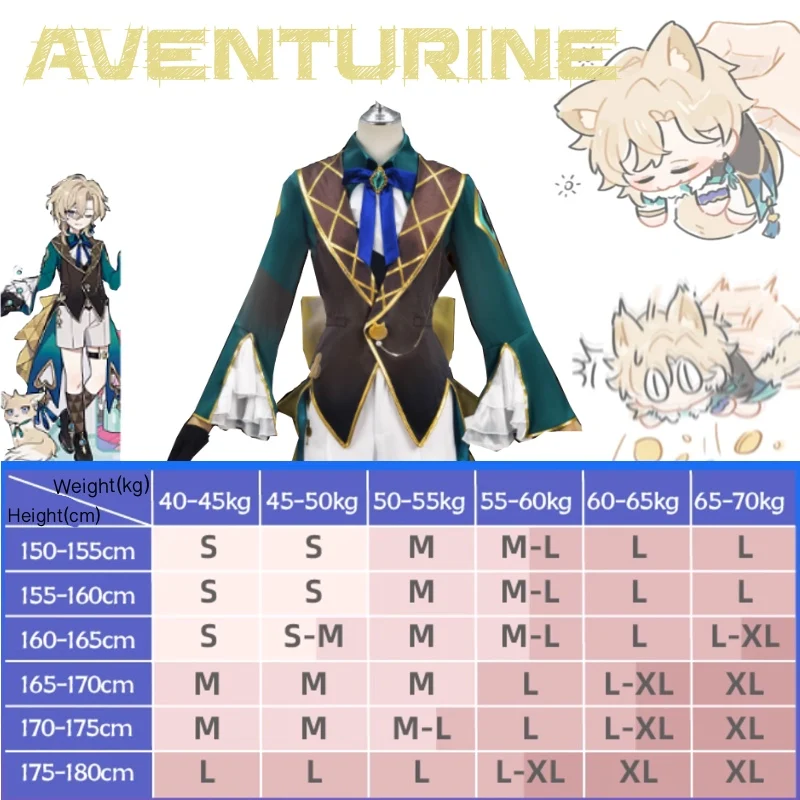 هونكاي: لعبة ستار ريل افينتورين شخصية واحدة Itsy-bitsy كيتي من شركة Interastral Peace Corporation أزياء تنكرية للعبة جميع المجموعة