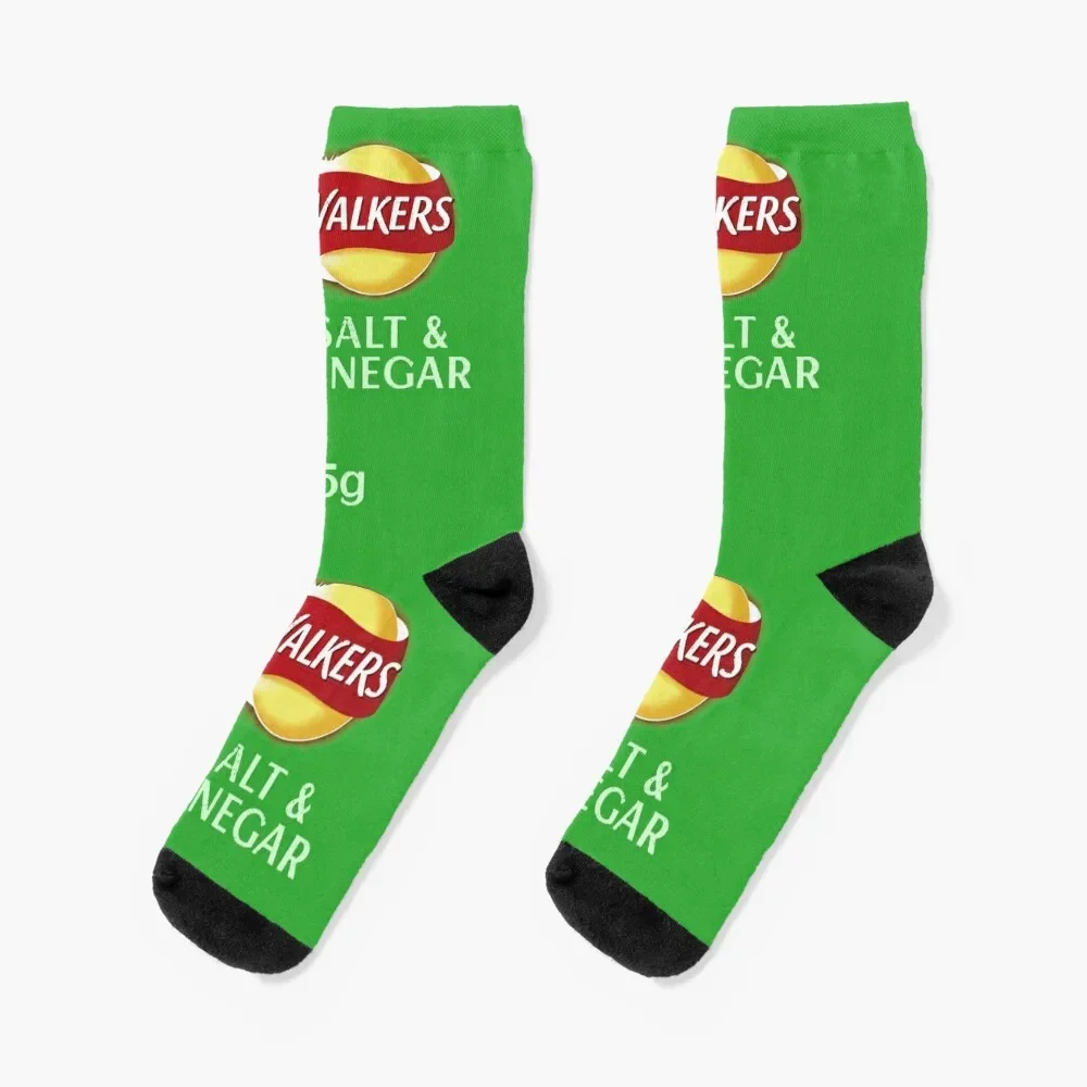 

Walkers Salt & Vinegar Crisps design Socks Argentina Children's cycling Ladies Socks Men's