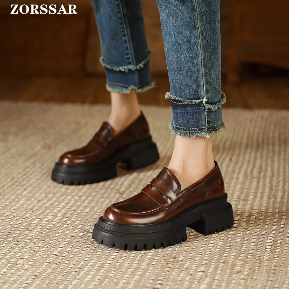 Loafers Women Jk Uniform Shoes Uwabaki Japanese JK Round Toe Women Girls School Students Mary Janes Lolita Brown Cosplay Shoes