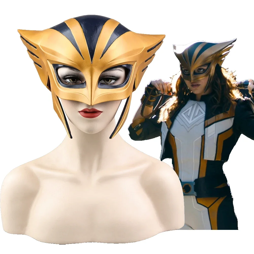 

Cosplay Costume Superman Hawkgirl Helmet Mask Shiera Sanders Superhero Halloween Masquerade Carnival Helmet Props for Women
