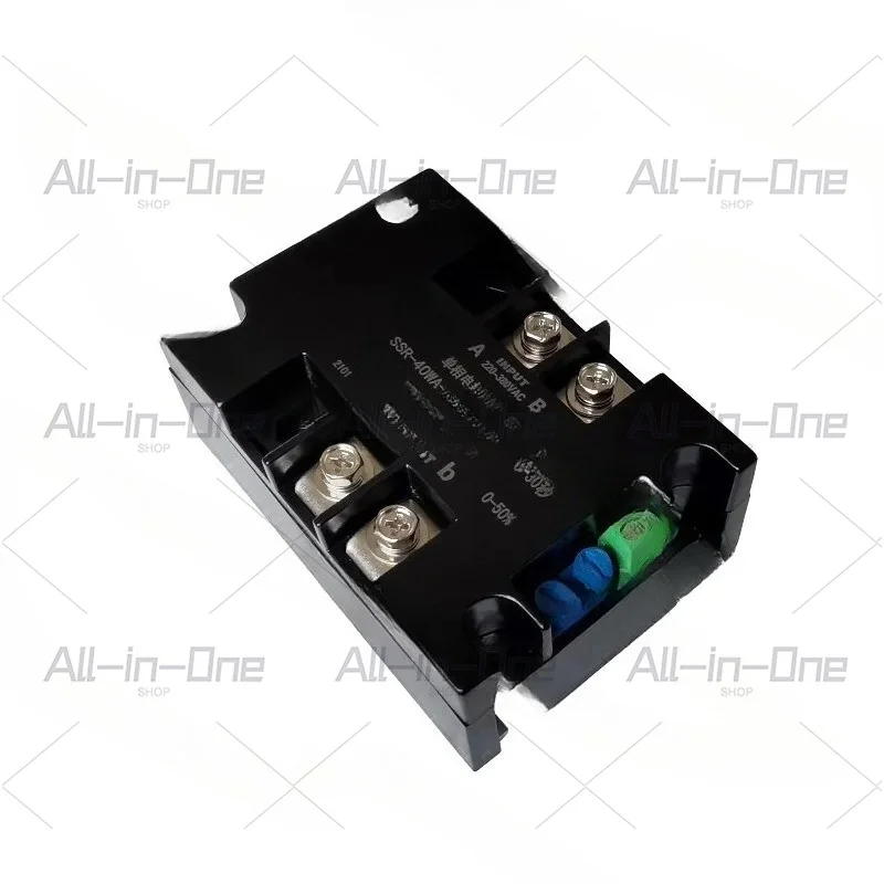 Single Phase Motor Soft Starter 220V SSR-40WA-R1(1.5KW) 1.5KW 1KW 2KW 4KW 6KW 8KW Motor Online Soft Starting For Fan Water Pump