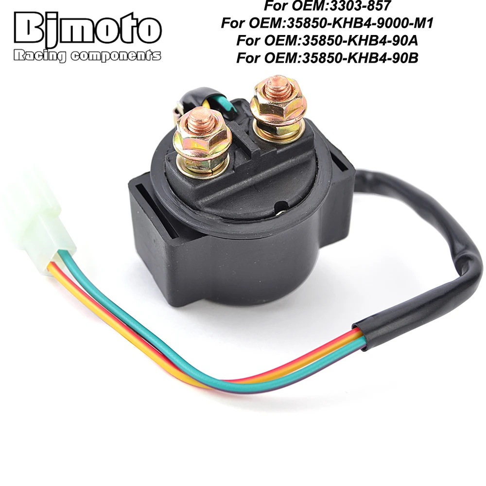 

Motorcycle Starter Relay Solenoid For Kymco Dink Street 125i 2009-2016 Maxxer 250 2010-2016 Grand Dink 300 ATV Mxer 125 MXU 300