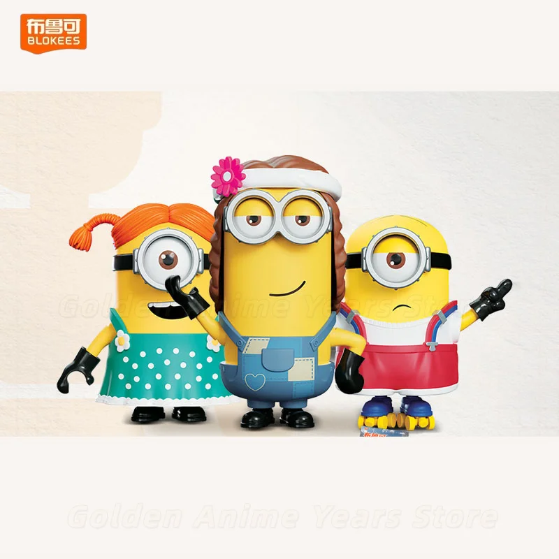 【Auf Lager】Original Blokees Figur Minions Partner Magic Version Jam Factory Celebration Party Serie Spielzeug Geschenk & Sammlerstück