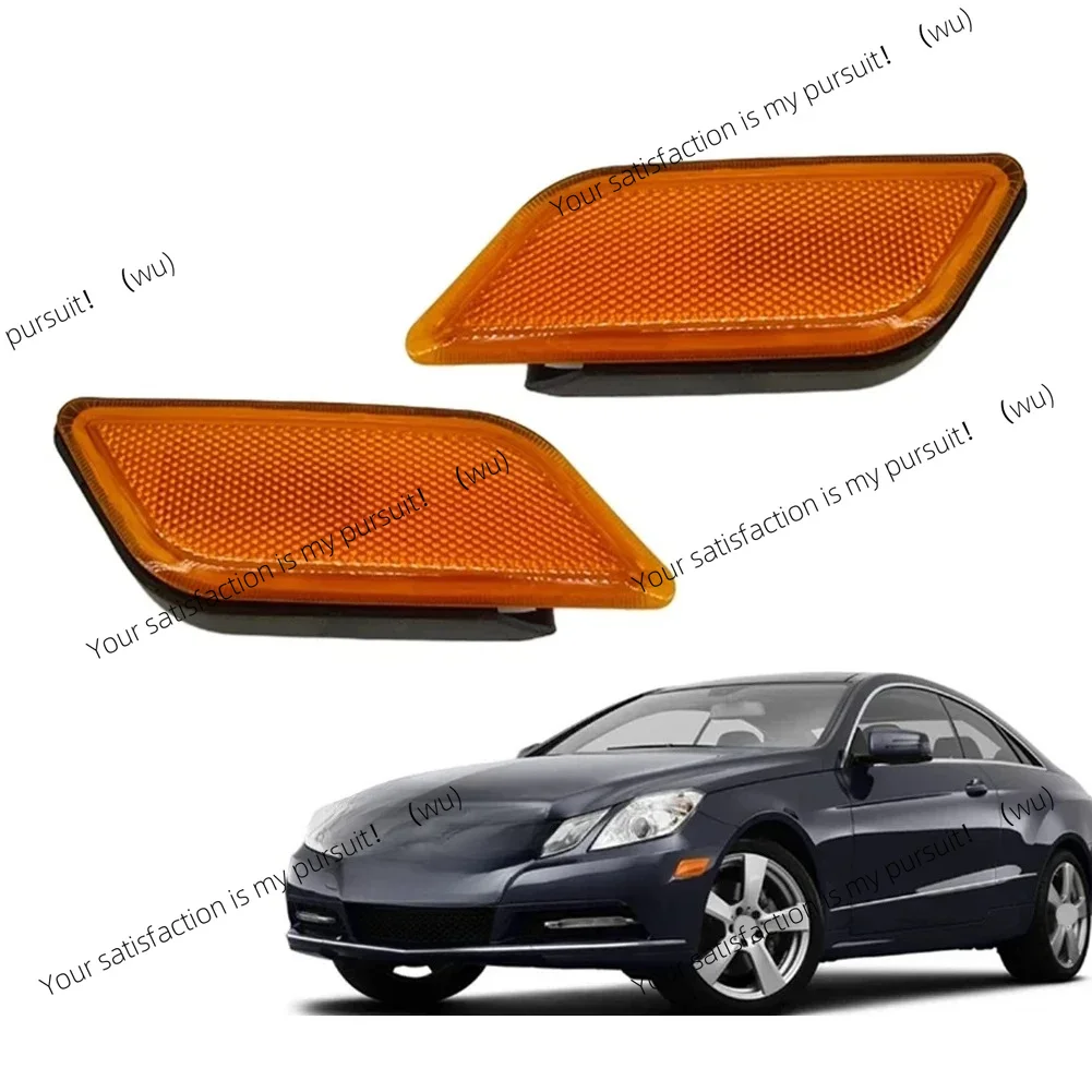 For Mercedes-Benz Front Bumper LH+RH Side Marker Lights For E-Class C207/A207/W207 10-13 2078200421 A2078200421 Car Lights