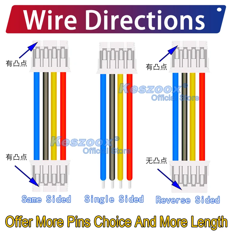 Jst/Molex Phd2.0Mm …