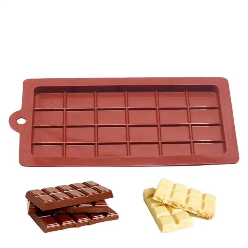 Silicone Square Molds Easy Release Square Molds Chocolate Molds Safe Cake Pan Molds Mold Non-Stick Design For Baking