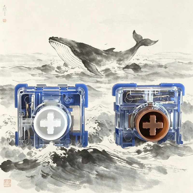 Kailh Deep Sea Silent Mini スイッチ（Islet mini）110個 特別割引