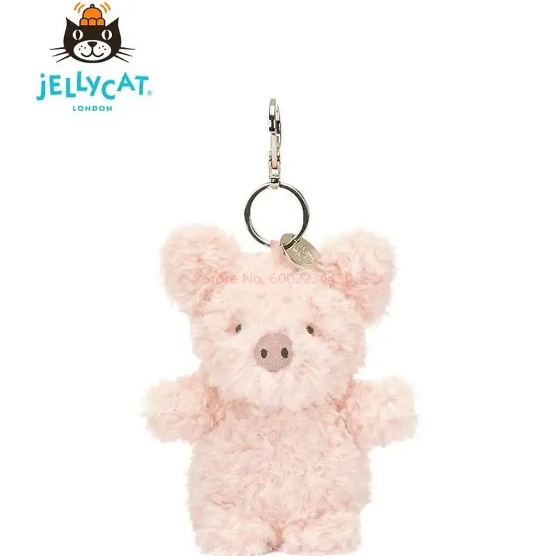 【IN VOORRAAD】 100% Originele JELLYCAT UK Fun Schattig Klein Varken Tas Hanger Knorretje Sleutelhanger Pluche Pop Verjaardag Kerst Speelgoed Geschenken