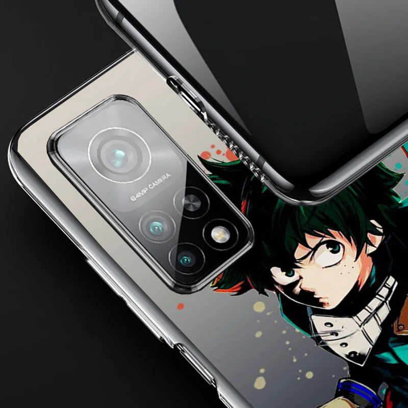 My Hero Izuku Deku Cover Phone Case For Xiaomi Redmi Note 14 13 12 11 10 Pro Plus 12S 11S 11T 11E 10S 9 9S Soft Fundas Shell Not