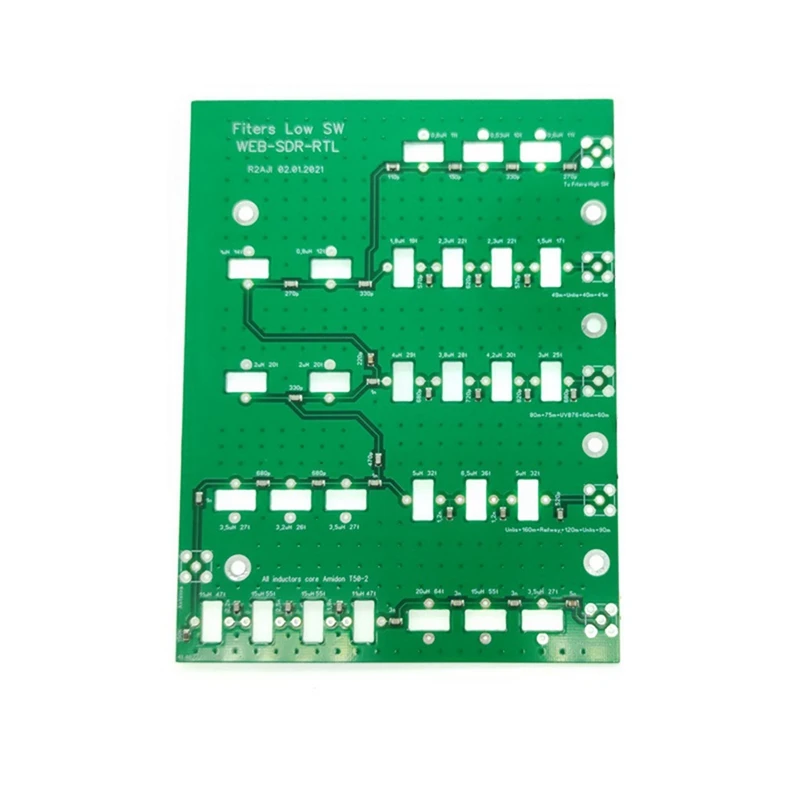 Full-Web SDR LOW HF และ LF MF วงกรองต่ำ SW สำหรับกลางและสั้นวิทยุ SDR RX