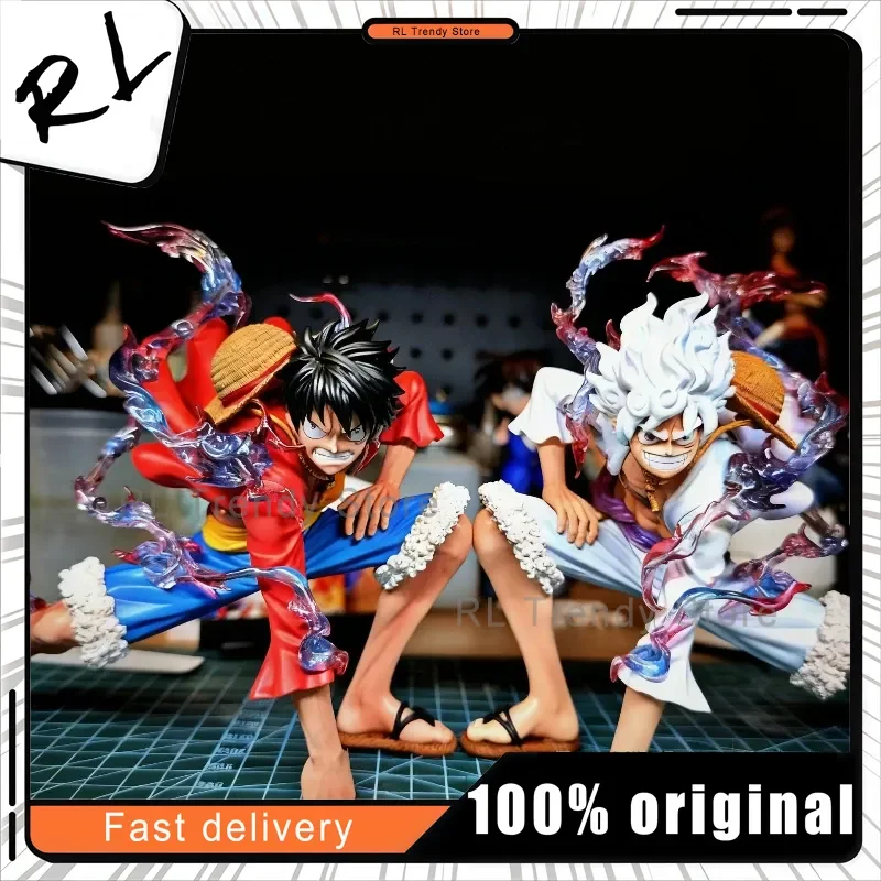 One Piece 16 cm 8x Scope Gear 2 Ruffy Actionfiguren Nika Ruffy Modell PVC Anime Statue Spielzeug Computergehäuse Dekor Sammlerstück Geschenk