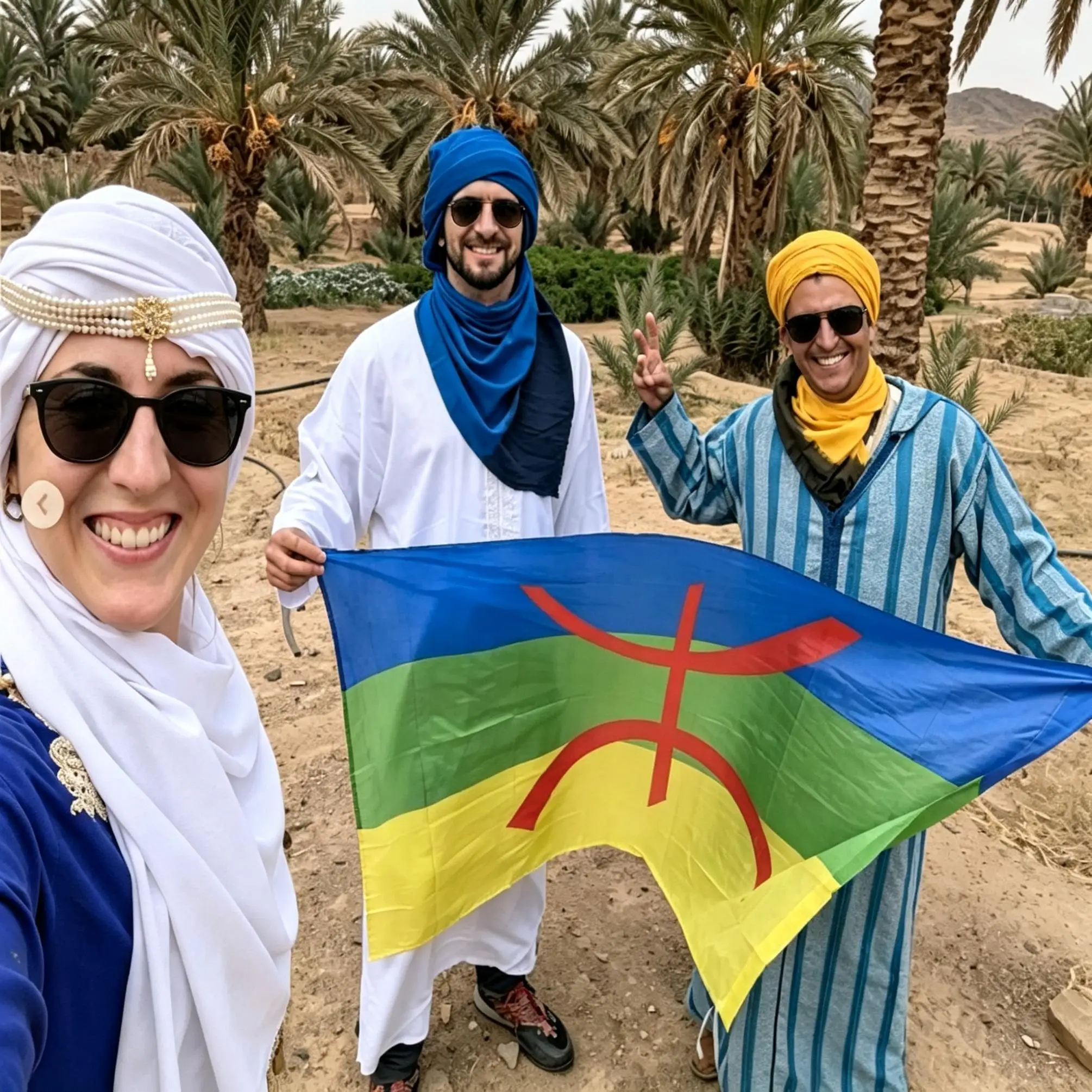 90x150cm berber Flag high quality polyester hanging 3x5ftS North Africa Banner Amazigh Flag for home decoration