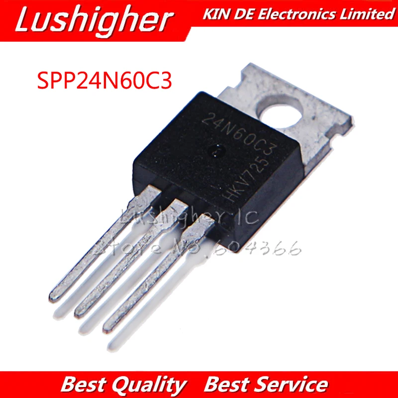 10pcs SPP24N60C3 TO-220 24N60C3 TO220 24N60