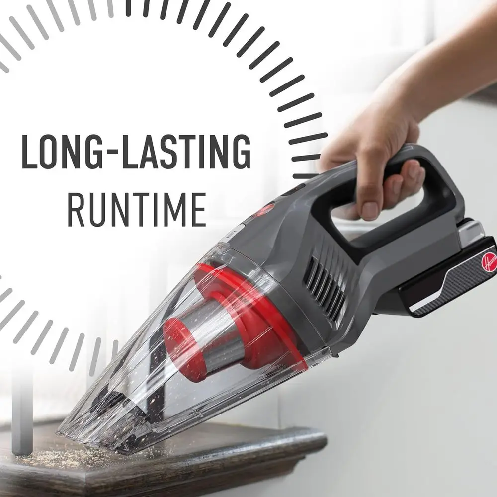 Handheld Vacuum Cleaner, Powerful Suction, Lightweight and Compact, Perfect for Quick Pick-Ups, Includes On-Board Crevice Tool