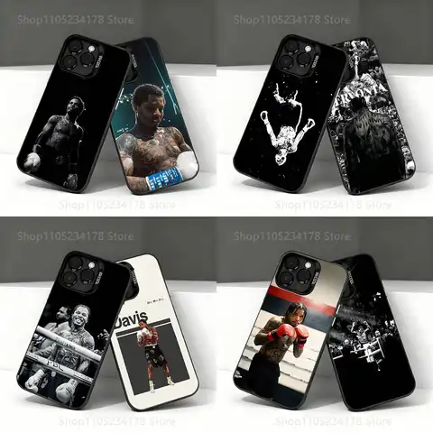 G-Gervonta Boxer D-Davis  Phone Case For iPhone 17,16,15,14,13,12,11,Pro,Max,Plus,E,Air,Mini Black IMD Cover